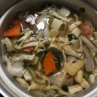 けんちん汁 kenchin soup